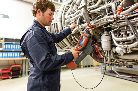 韋林工業內窺鏡MViQ檢測實景圖 韋林工業內窺鏡MViQ檢測實景圖