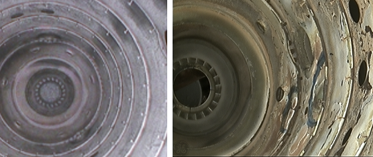 不同品牌進(jìn)口工業(yè)內(nèi)窺鏡的檢測(cè)圖像對(duì)比 不同品牌進(jìn)口工業(yè)內(nèi)窺鏡的檢測(cè)圖像對(duì)比