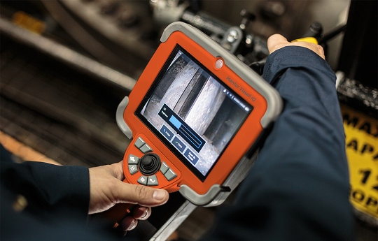 工業視頻內窺鏡的成像效果 工業視頻內窺鏡的成像效果